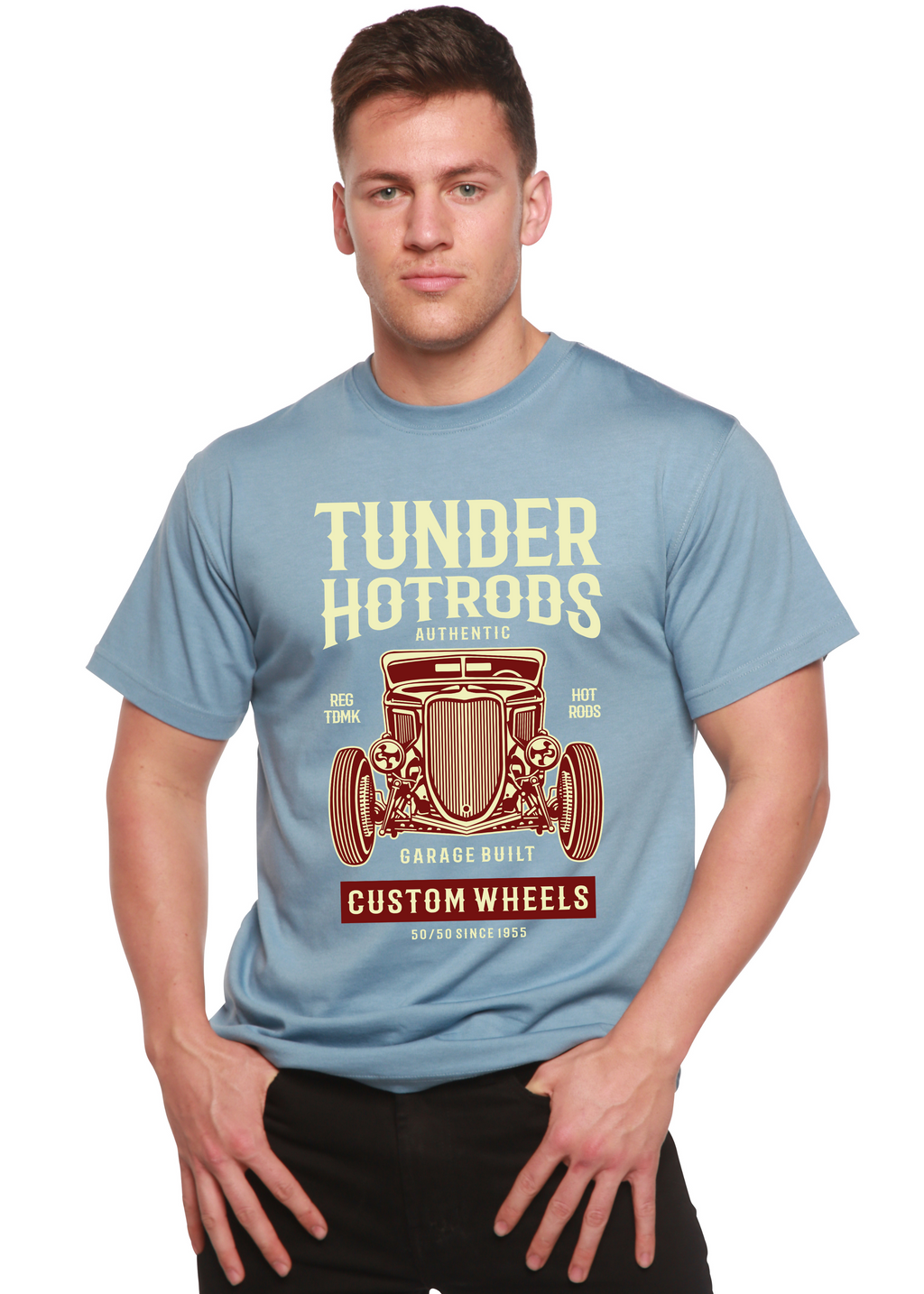 Thunder Hot Spun Bamboo® Men's Bamboo Viscose/Organic Cotton Short Sleeve Graphic T-Shirt