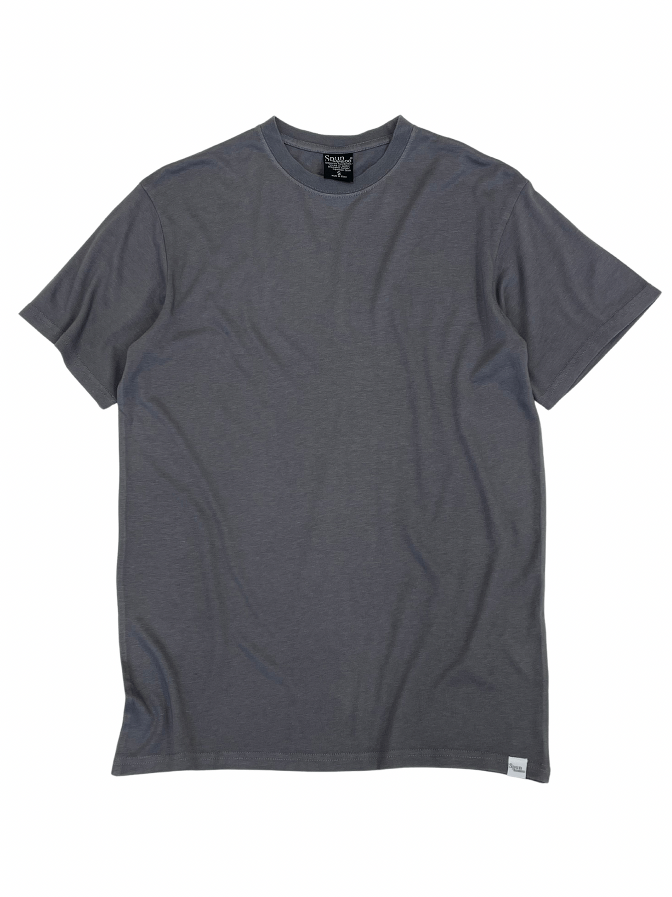 Custom Printed Men's Bamboo Viscose/Organic Cotton Short Sleeve T-Shirt